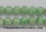 CMS404 15.5 inches 10mm round green moonstone beads wholesale