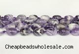 CNA1121 15.5 inches 14*19mm drum dogtooth amethyst beads