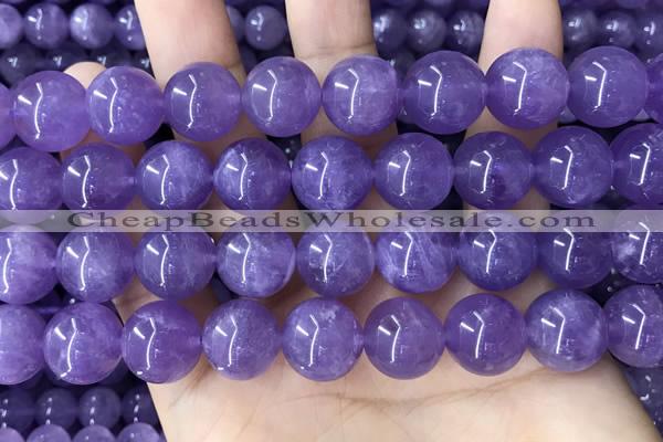 CNA1145 15.5 inches 14mm round lavender amethyst beads wholesale