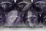 CNA1158 15.5 inches 12mm round natural dogtooth amethyst beads