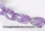 CNA18 16 inch freeform A- grade natural amethyst beads Wholesale