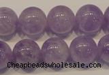 CNA303 15.5 inches 14mm round natural lavender amethyst beads