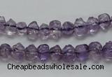 CNA39 15.5 inches 6*9mm pig-shaped grade A natural amethyst beads