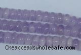 CNA407 15.5 inches 3*6mm rondelle natural lavender amethyst beads