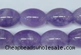 CNA414 15.5 inches 13*18mm rice natural lavender amethyst beads