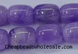 CNA717 15.5 inches 12*16mm drum lavender amethyst beads