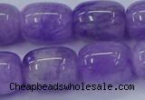 CNA718 15.5 inches 13*18mm drum lavender amethyst beads