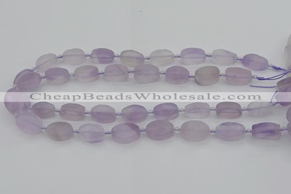 CNA723 15.5 inches 9*16mm oval amethyst gemstone beads wholesale