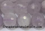 CNA791 15.5 inches 10mmm faceted round lavender amethyst beads