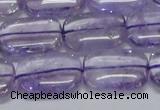 CNA852 15.5 inches 13*18mm rectangle natural light amethyst beads