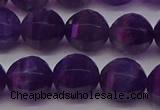 CNA934 15.5 inches 12mm pumpkin amethyst gemstone beads