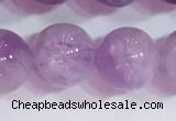 CNA955 15.5 inches 10mm round natural lavender amethyst beads