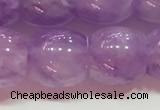 CNA980 15.5 inches 12*12mm drum natural lavender amethyst beads