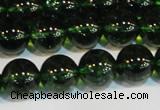 CNC443 15.5 inches 10mm round dyed natural white crystal beads