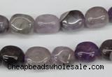 CNG04 15.5 inches 9*12mm nuggets amethyst gemstone beads