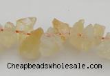 CNG1118 15.5 inches 8*12mm - 13*18mm nuggets citrine gemstone beads