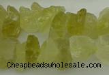 CNG1134 15.5 inches 8*12mm - 13*18mm nuggets lemon quartz beads