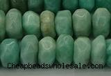 CNG1183 15.5 inches 6*14mm - 8*14mm nuggets amazonite beads