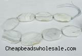 CNG1242 15.5 inches 30*40mm - 40*50mm freeform agate beads