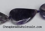 CNG1425 15.5 inches 22*30mm - 25*35mm freeform amethyst beads