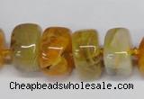 CNG1447 15.5 inches 10*14mm - 12*20mm nuggets agate gemstone beads