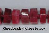 CNG1480 15.5 inches 10*15mm - 12*22mm nuggets agate gemstone beads