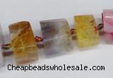 CNG1481 15.5 inches 10*15mm - 12*22mm nuggets agate gemstone beads