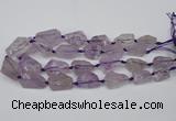 CNG1704 15.5 inches 15*20mm - 18*35mm nuggets amethyst beads