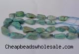 CNG1728 15.5 inches 15*20mm - 20*30mm nuggets amazonite beads