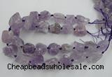 CNG1822 15.5 inches 20*25mm - 25*30mm nuggets amethyst beads