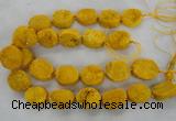 CNG2411 15.5 inches 22*28mm - 28*35mm freeform agate beads