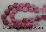 CNG2413 15.5 inches 22*28mm - 28*35mm freeform agate beads