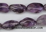 CNG25 15.5 inches 13*20mm nuggets amethyst gemstone beads