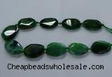 CNG2640 15.5 inches 22*30mm - 25*35mm freeform agate beads