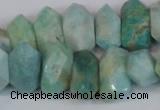 CNG2700 15.5 inches 10*14mm - 13*18mm faceted nuggets amazonite beads