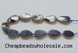 CNG2725 15.5 inches 18*28mm - 20*30mm freeform lapis lazuli beads