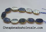 CNG2728 15.5 inches 18*28mm - 20*30mm freeform sodalite beads