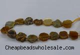 CNG2768 15.5 inches 20*22mm - 22*26mm freeform agate beads