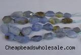 CNG2835 15.5 inches 12*16mm - 22*35mm nuggets blue lace agate beads