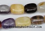 CNG29 15.5 inches 12*17mm nuggets mixed gemstone beads