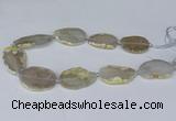 CNG2948 15.5 inches 22*30mm - 30*45mm freeform agate beads