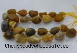 CNG3000 15.5 inches 15*20mm - 22*30mm nuggets agate beads