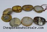 CNG3030 15.5 inches 35*40mm - 45*50mm freeform druzy agate beads