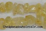 CNG314 15.5 inches 10*14mm nuggets citrine gemstone beads wholesale