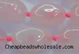 CNG351 15.5 inches 15*20mm - 25*30mm nuggets rose quartz beads