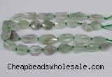 CNG3534 15.5 inches 15*20mm - 20*30mm freeform green quartz beads