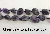 CNG3566 15.5 inches 18*20mm - 25*30mm nuggets rough amethyst beads