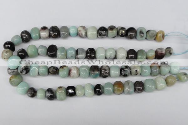 CNG42 15.5 inches 11*15mm nuggets amazonite gemstone beads