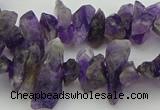 CNG5030 15.5 inches 4*8mm - 6*15mm nuggets amethyst beads