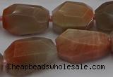 CNG5090 15.5 inches 13*18mm - 15*25mm faceted nuggets sunstone beads